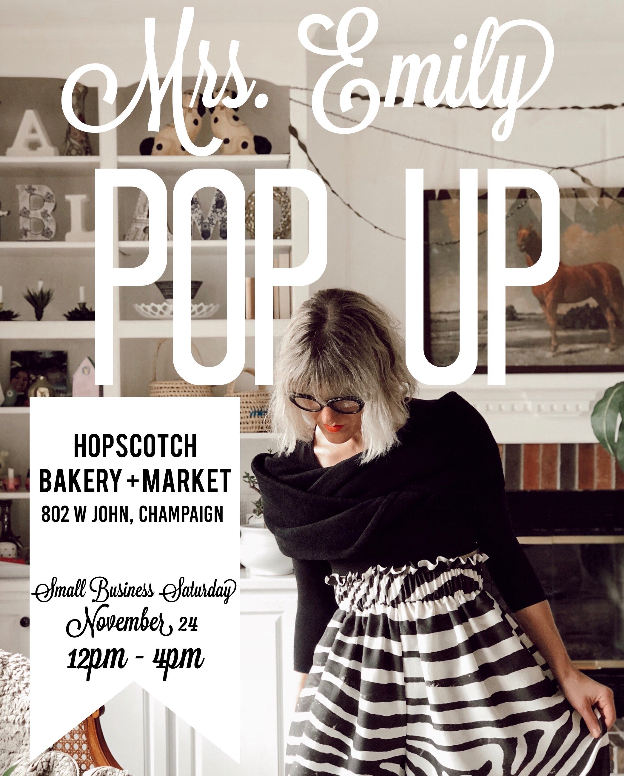 Mrs. Emily Pop Up!