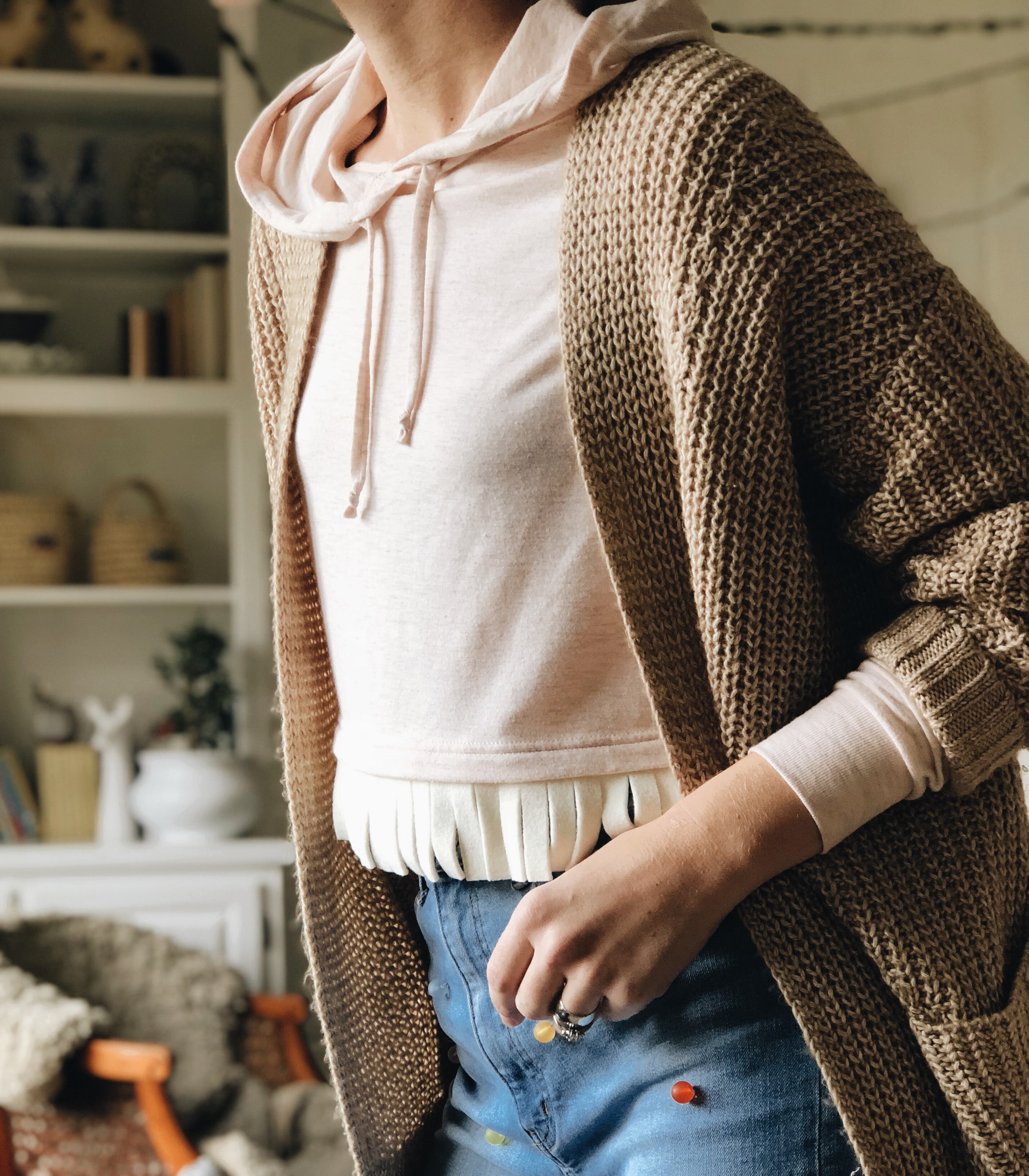 SHOP DROP: FRINGE HOODIE