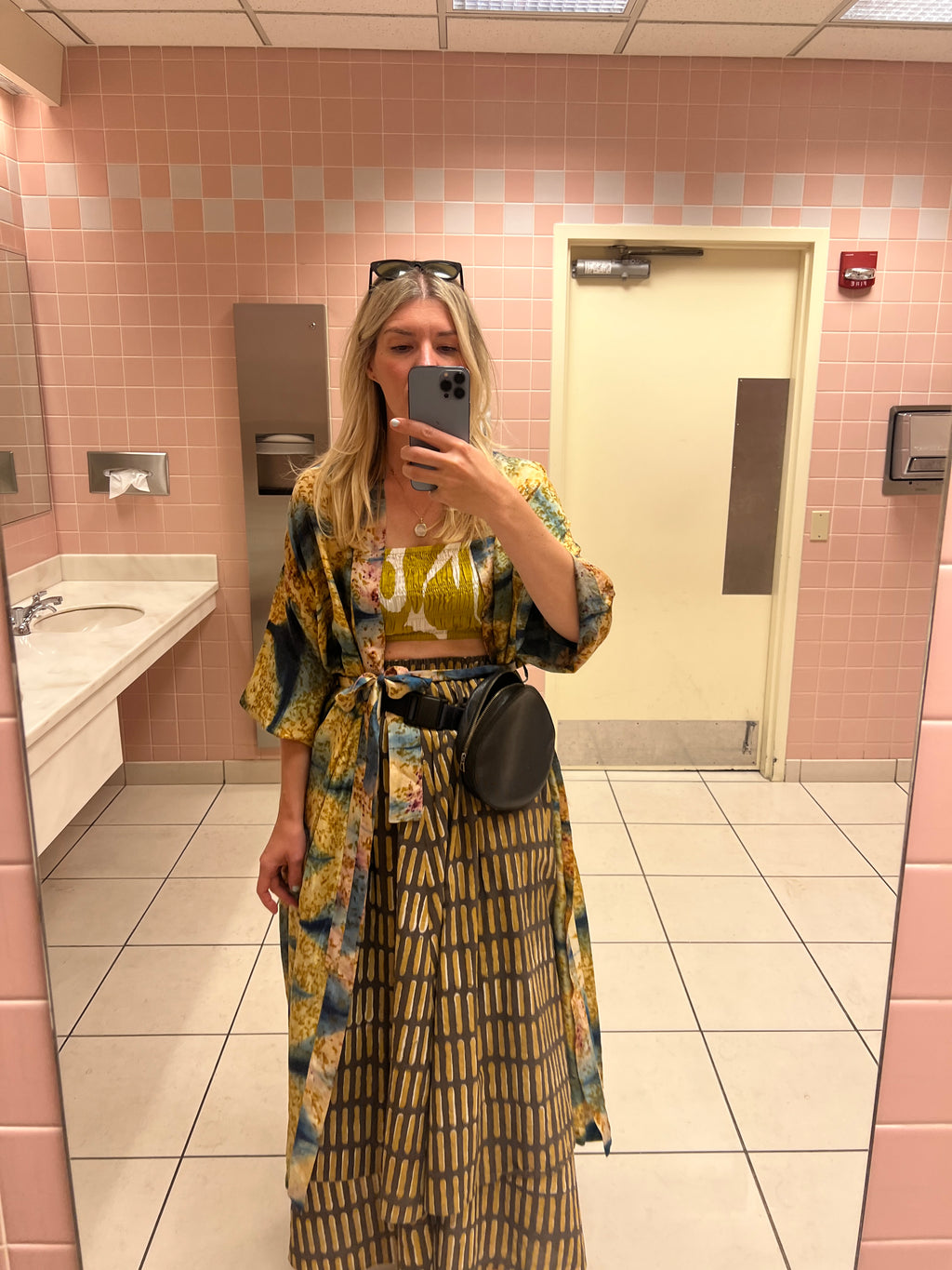 Marigold Silk Kimono