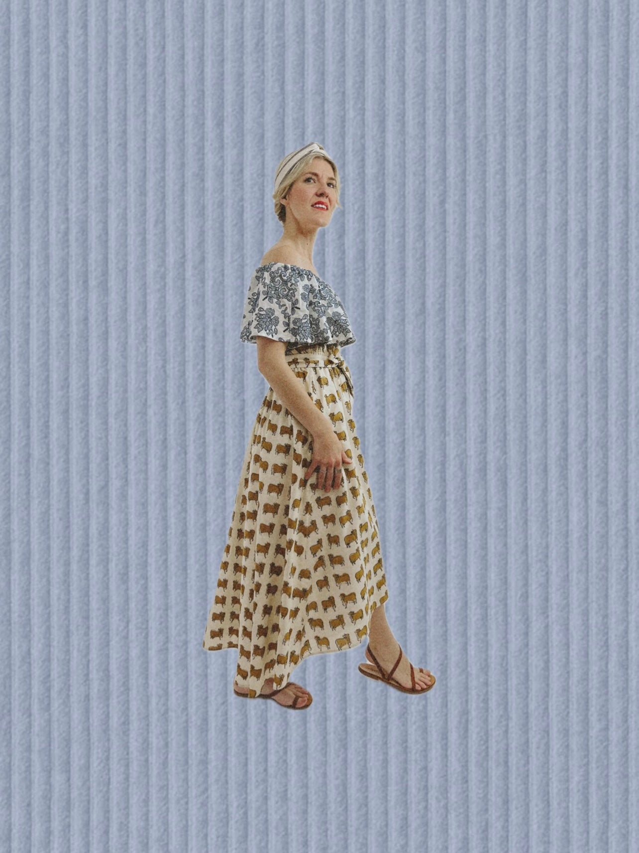 PREORDER | Blue Corduroy - Maxi