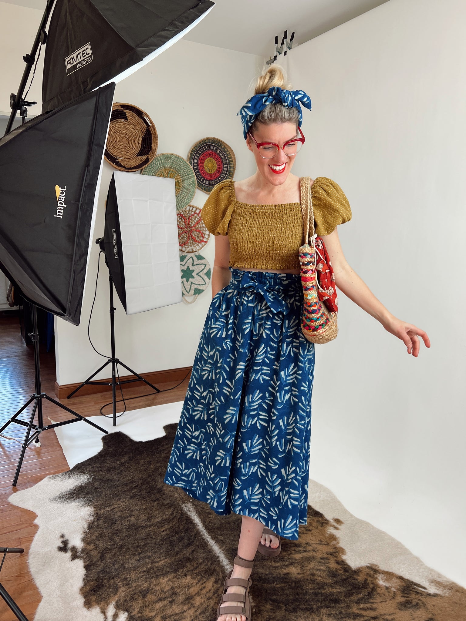 Indigo Leaf - Maxi