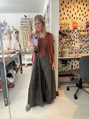 Cocoa Dot Sarong