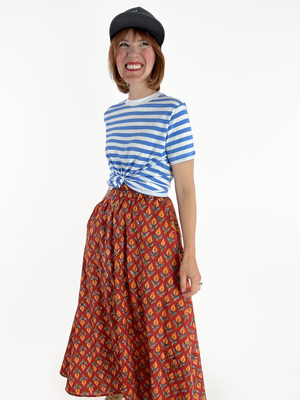 India Skirt - Midi + 6"