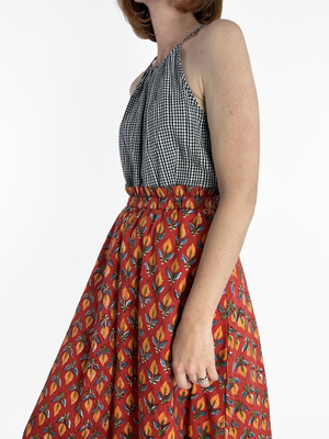 India Skirt - Midi + 6"