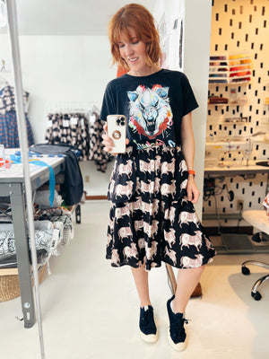 Mallary Skirt - Short Midi