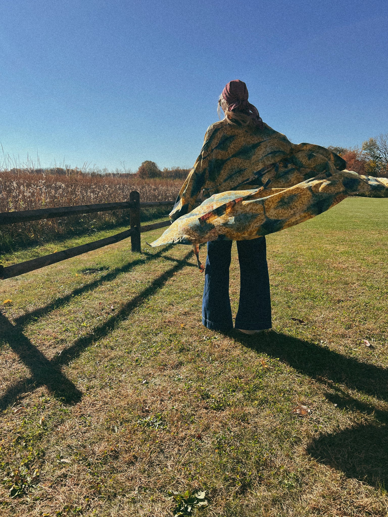 Marigold Silk Kimono