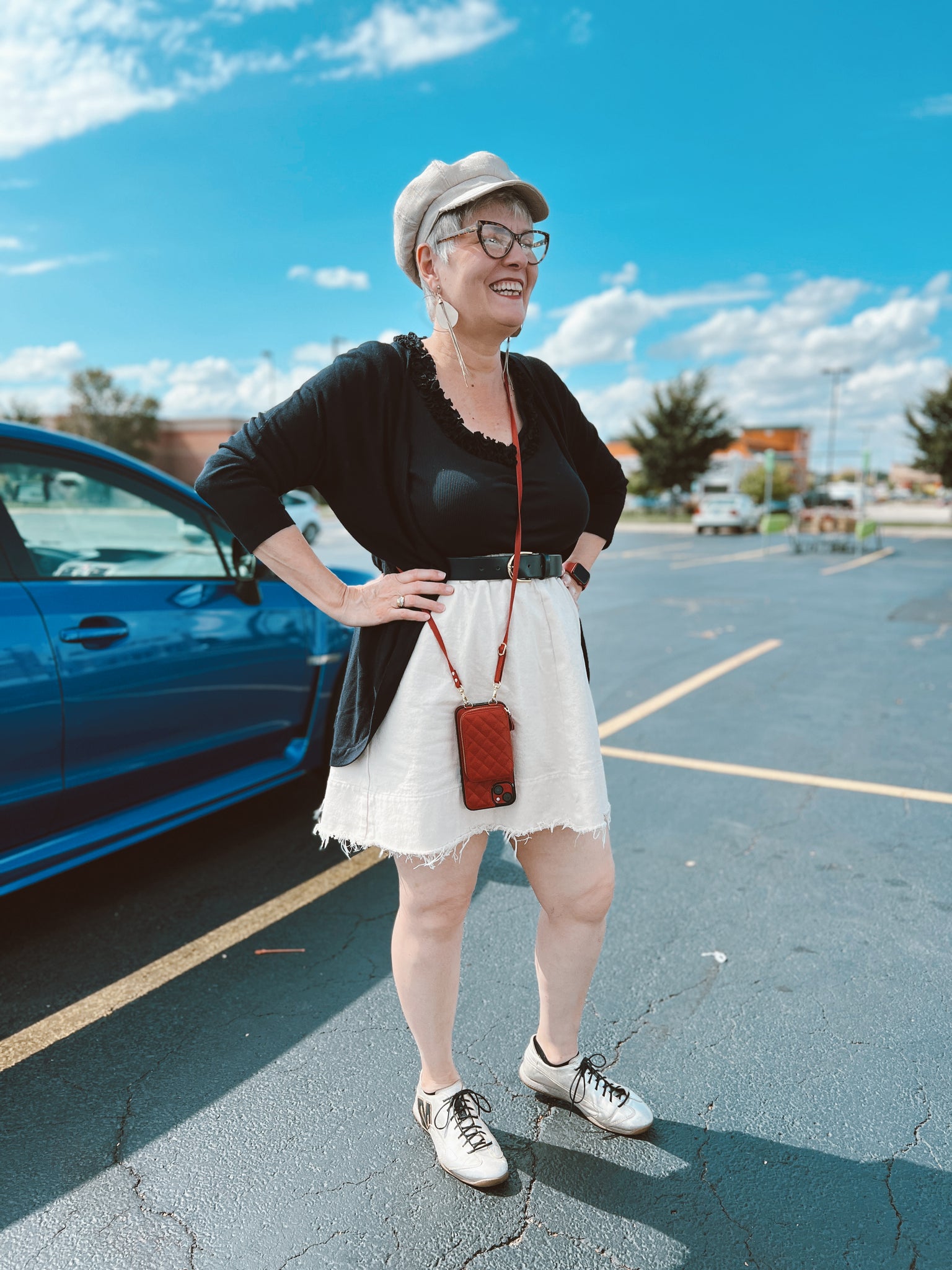 Bull Denim Skirt - Mini