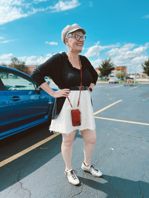 Bull Denim Skirt - Mini