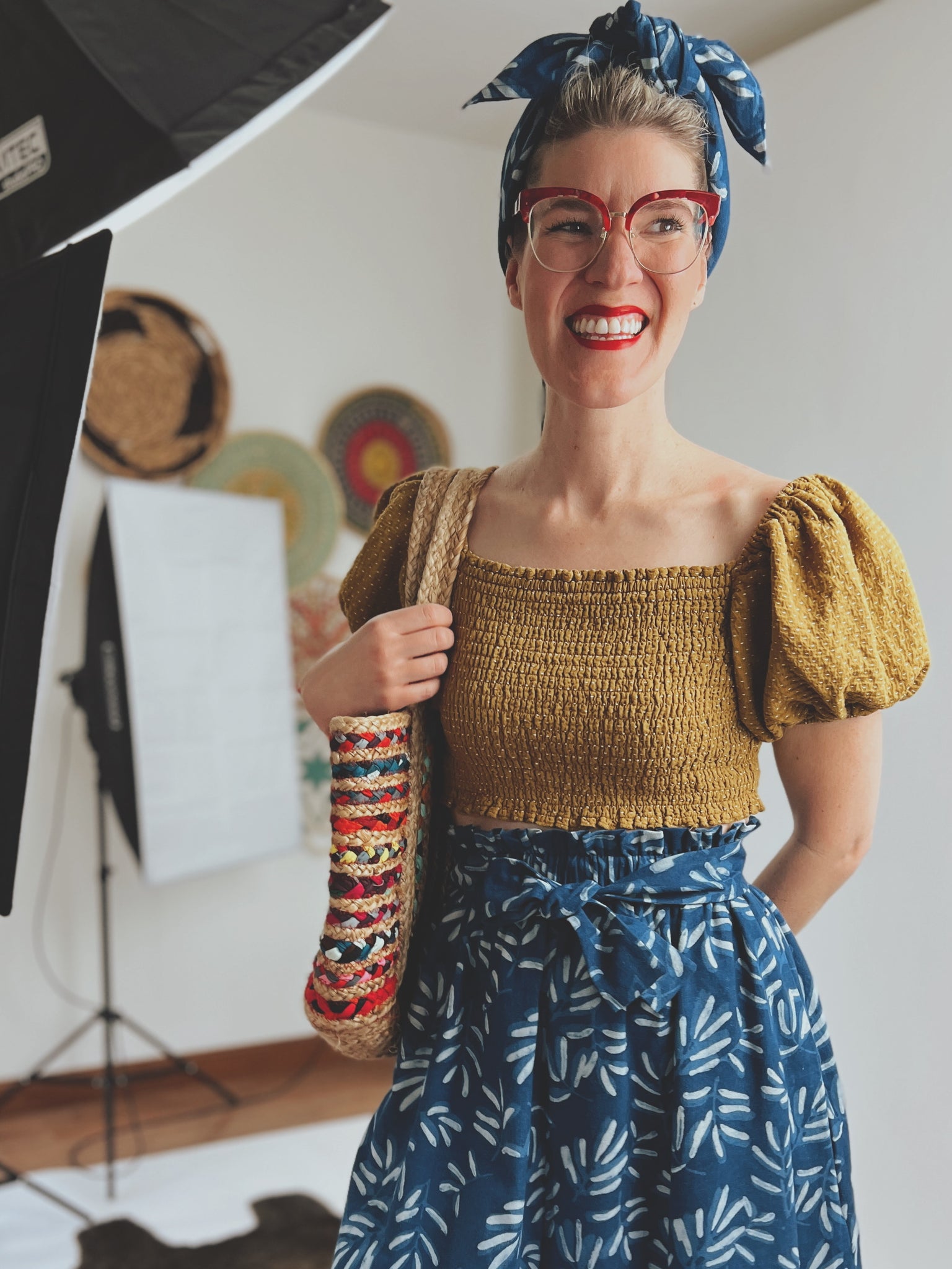 Indigo Leaf - Maxi