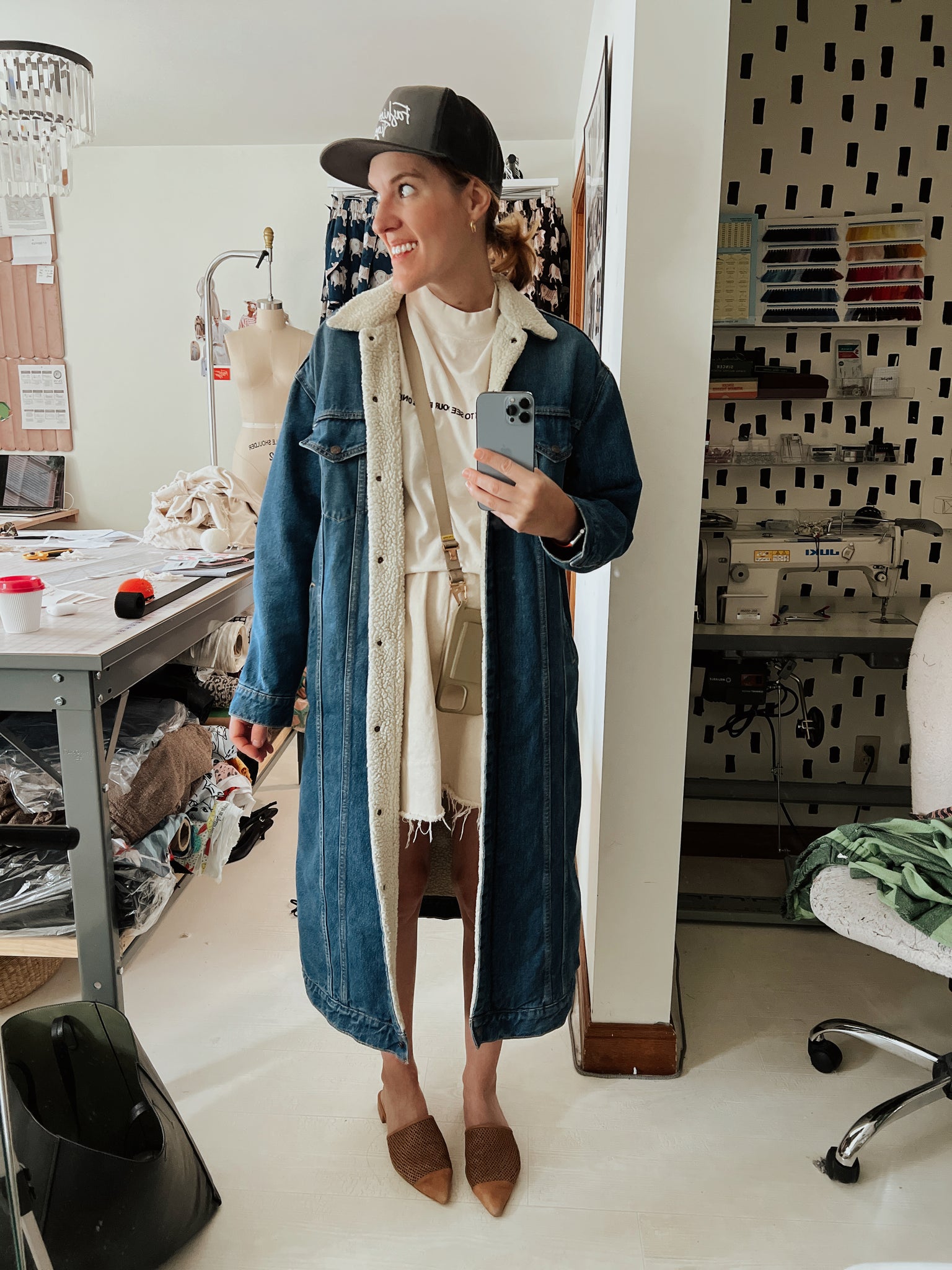 Bull Denim Skirt - Mini