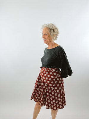 Artichoke Skirt - Long Mini