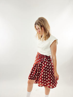 Artichoke Skirt - Long Mini