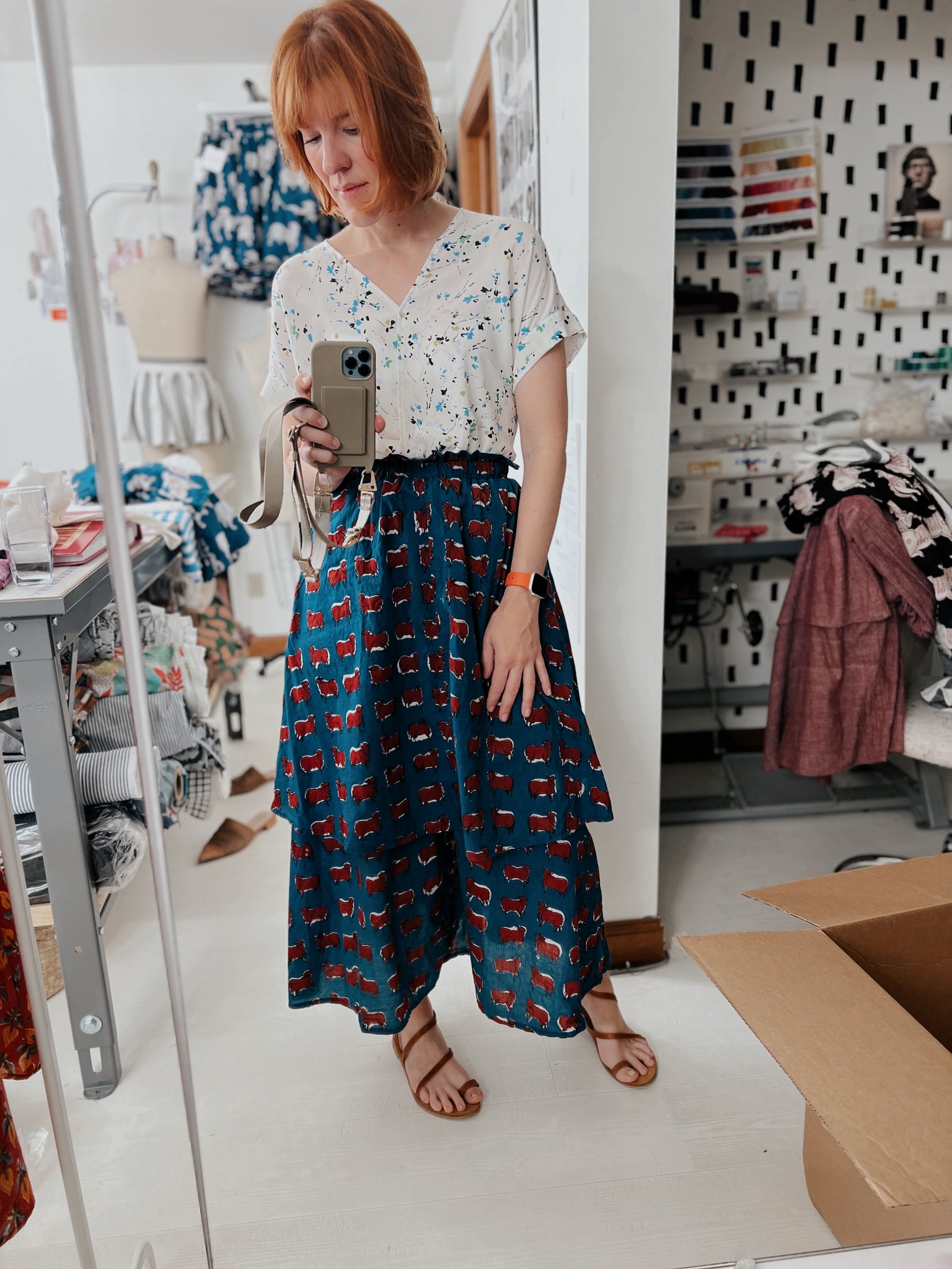 Emily Erica Erica Skirt - Midi + 6