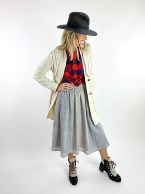 Striped Skirt - Midi