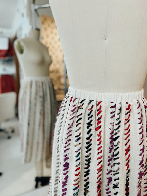 Vintage Sari Skirt - Midi + 2"
