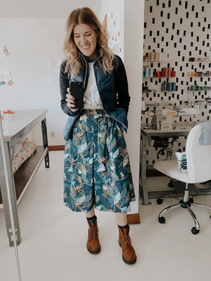 The Amy Split Skirt