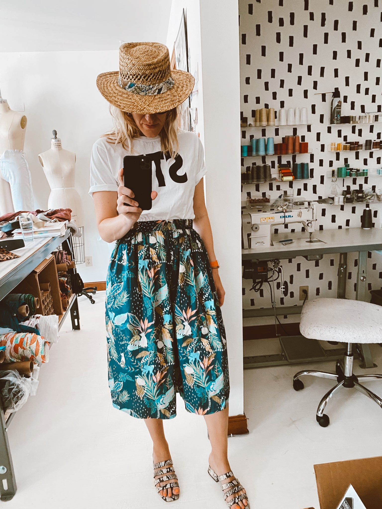 The Amy Split Skirt