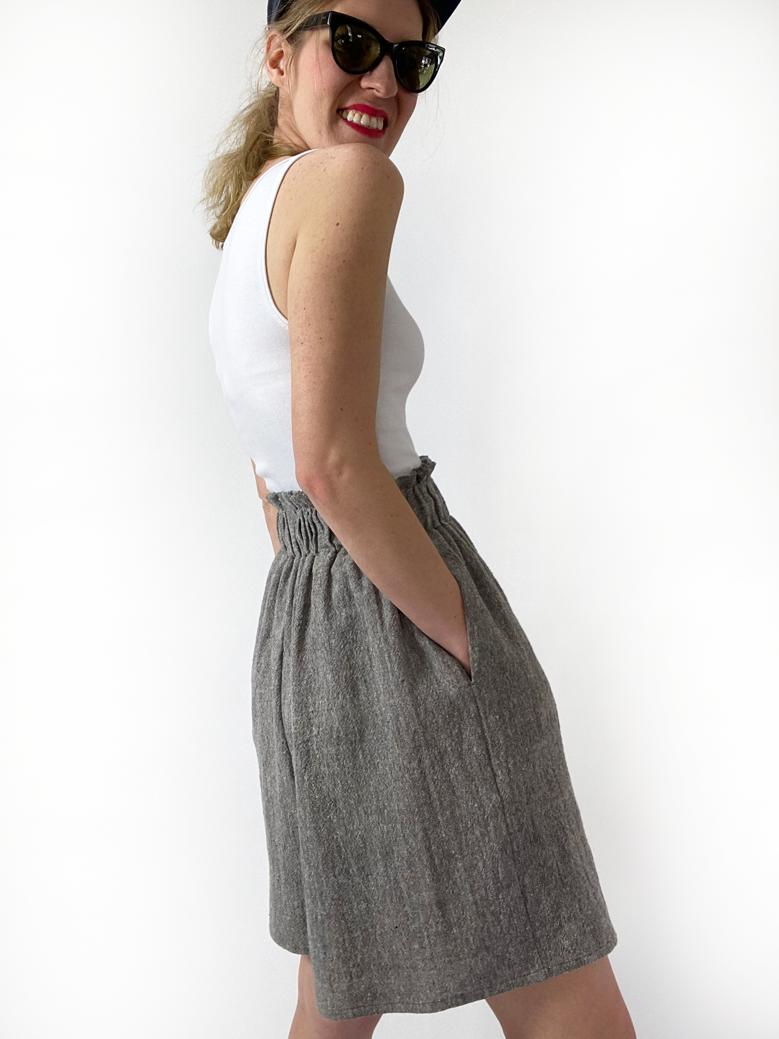 Bangladesh Split Skirt - Short Knee