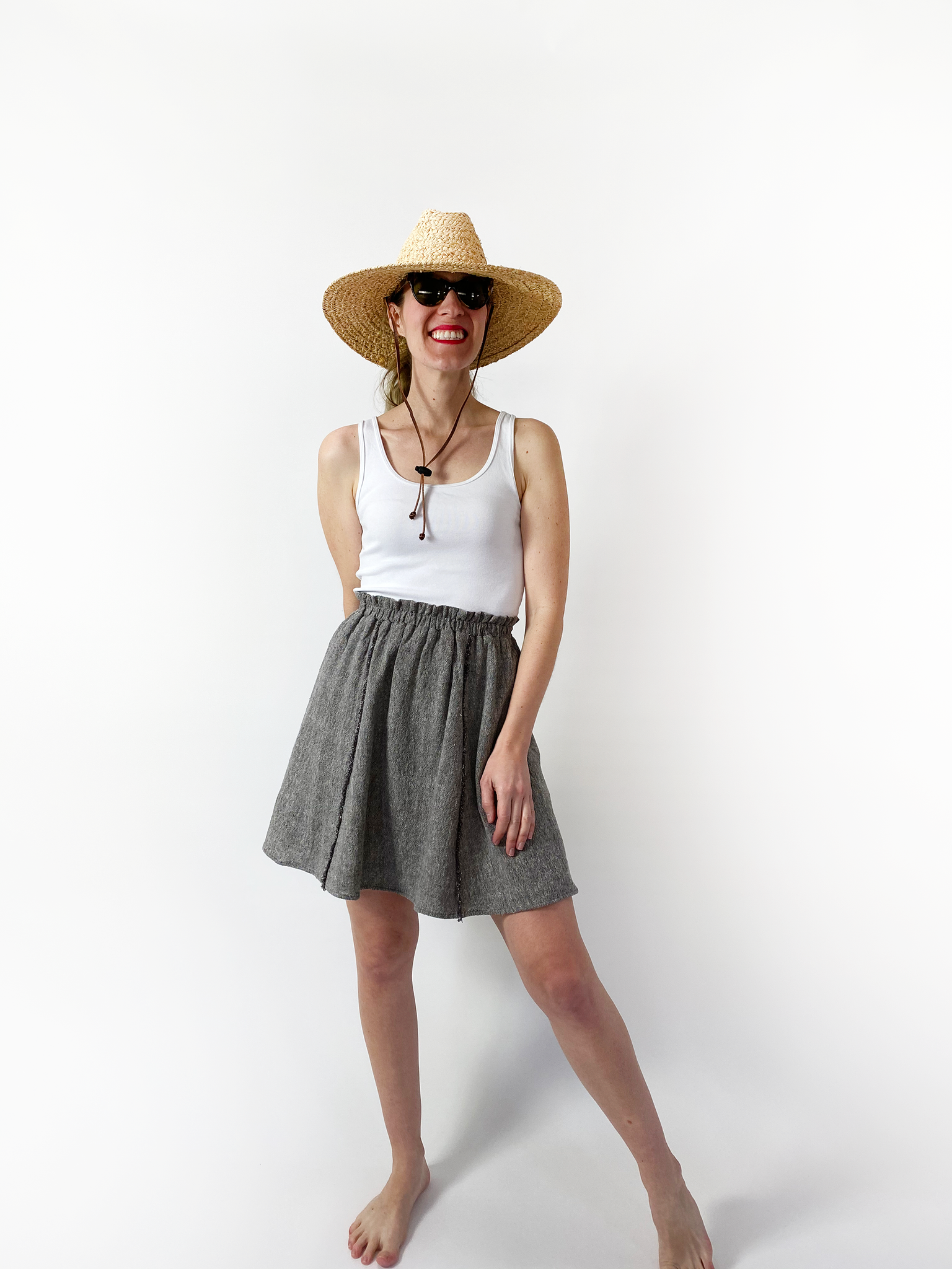 Bangladesh Gathered Skirt