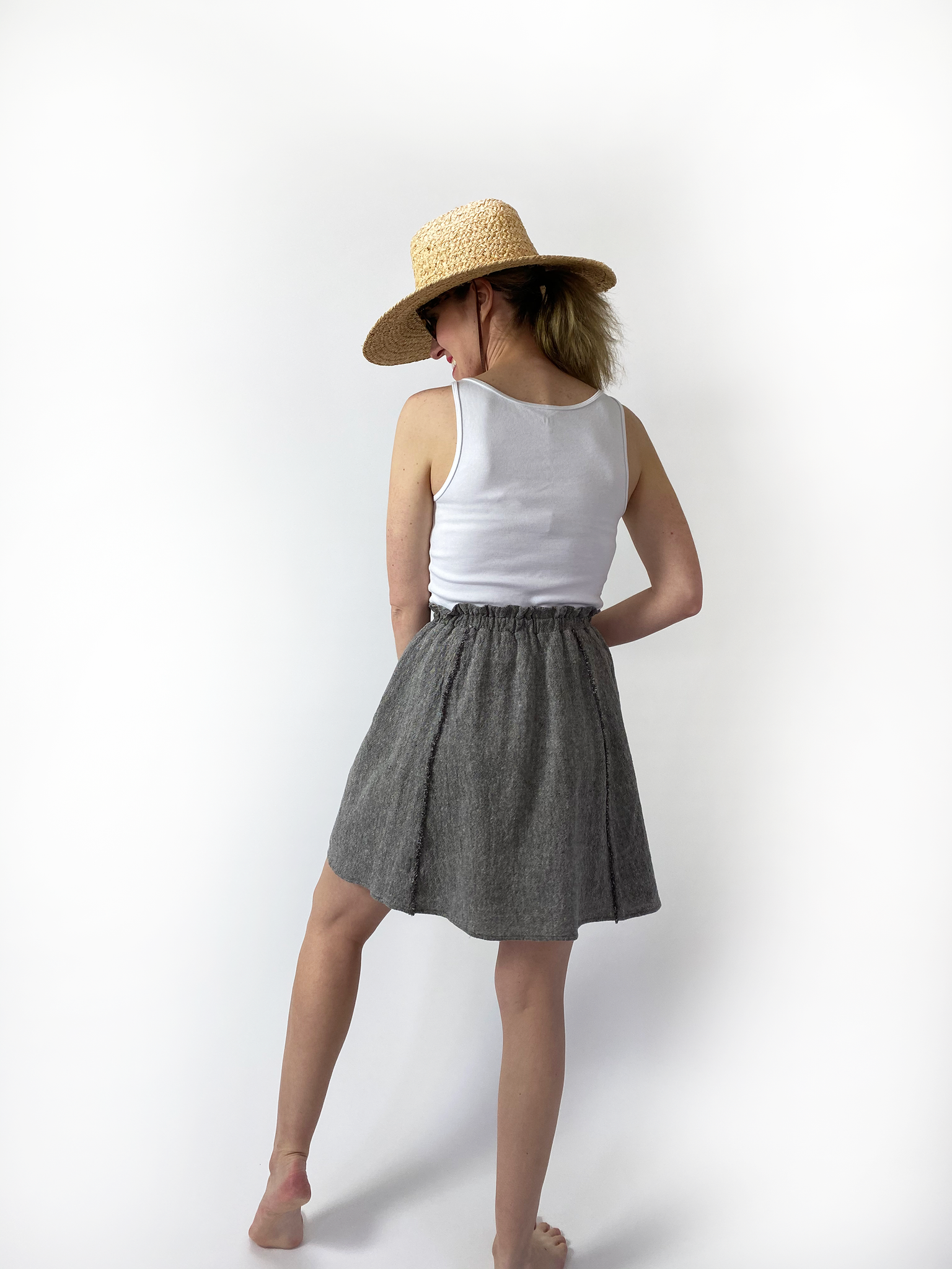 Bangladesh Gathered Skirt