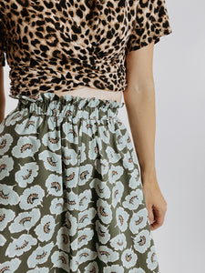 Poplin Skirt - Midi + 6"