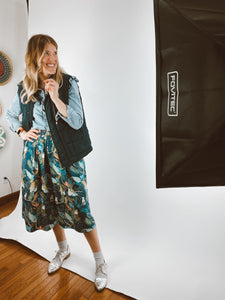 The Amy Split Skirt
