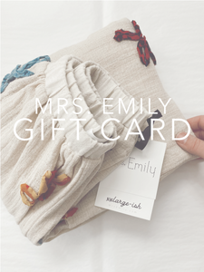 Mrs. Emily Gift Card