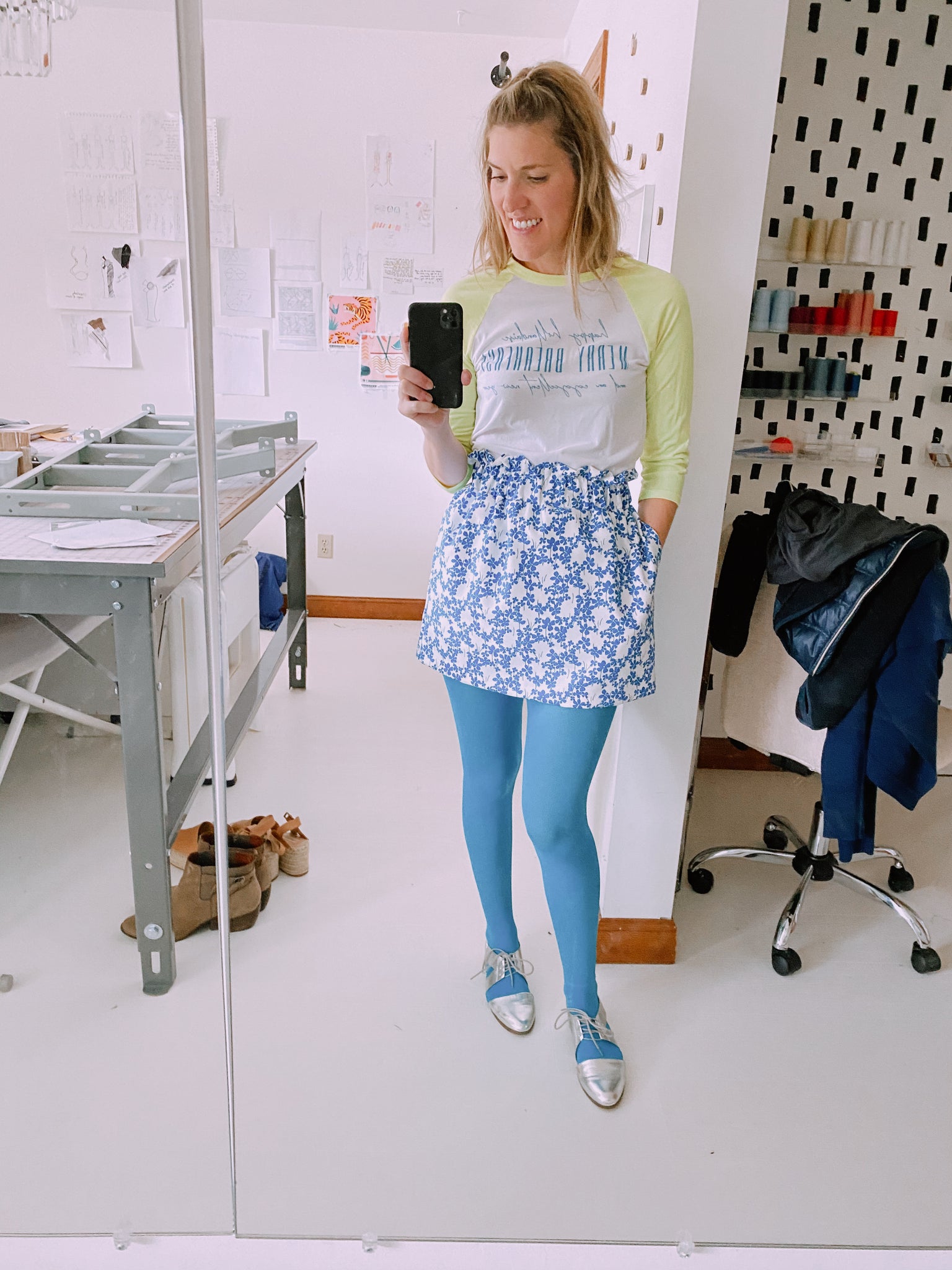 Scuba Skirt - Short Mini