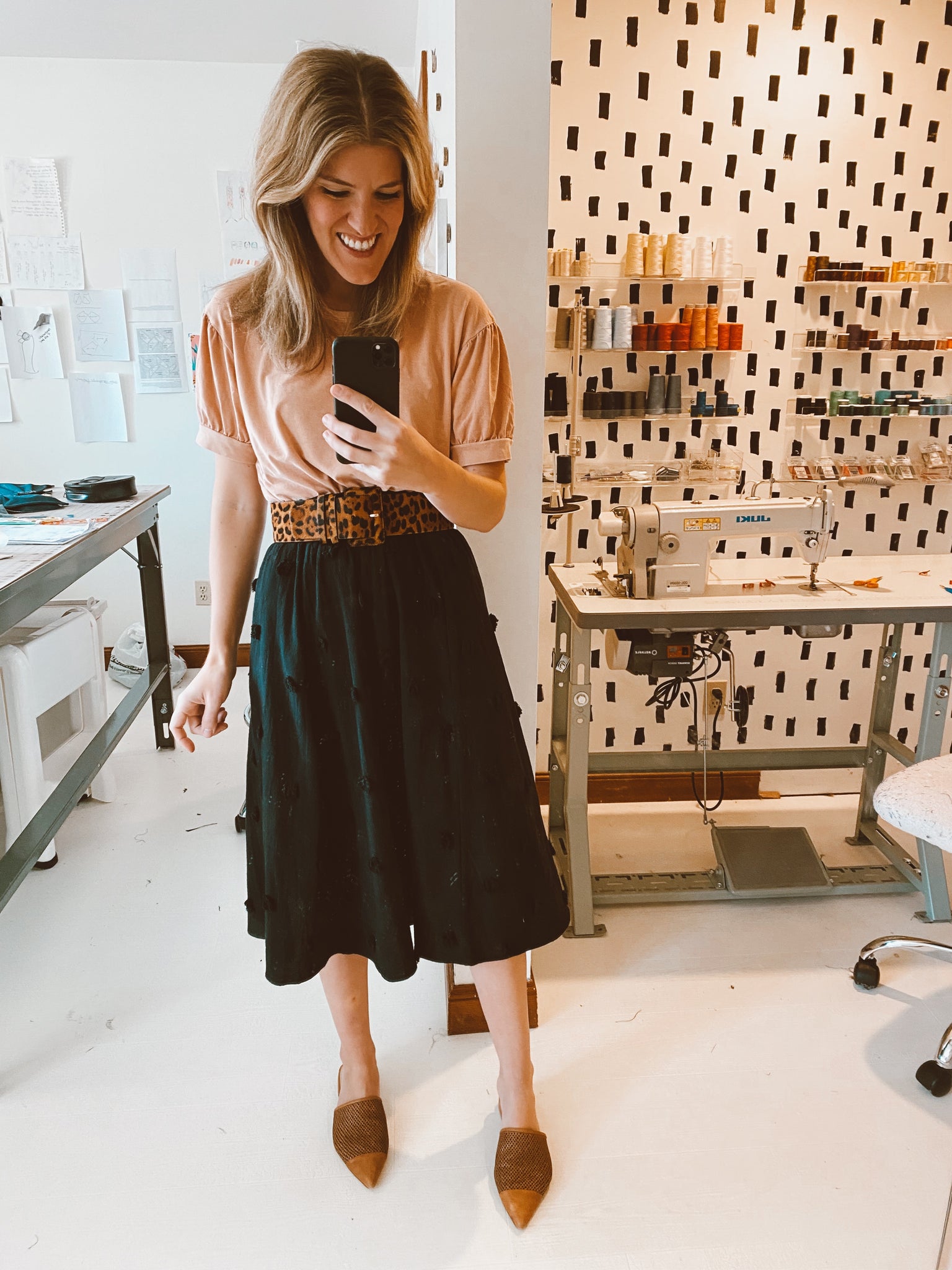 Onyx Bangladesh Skirt - Midi