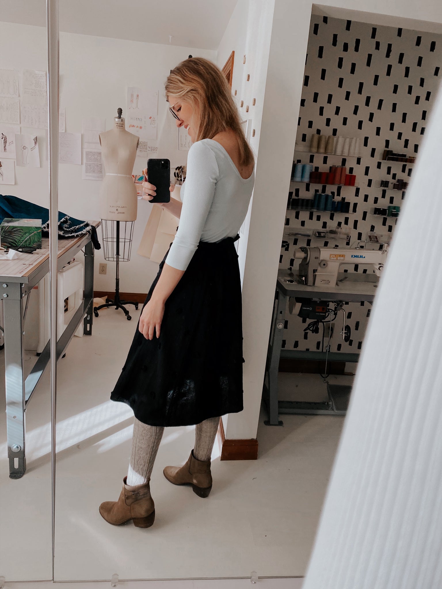Onyx Bangladesh Skirt - Midi