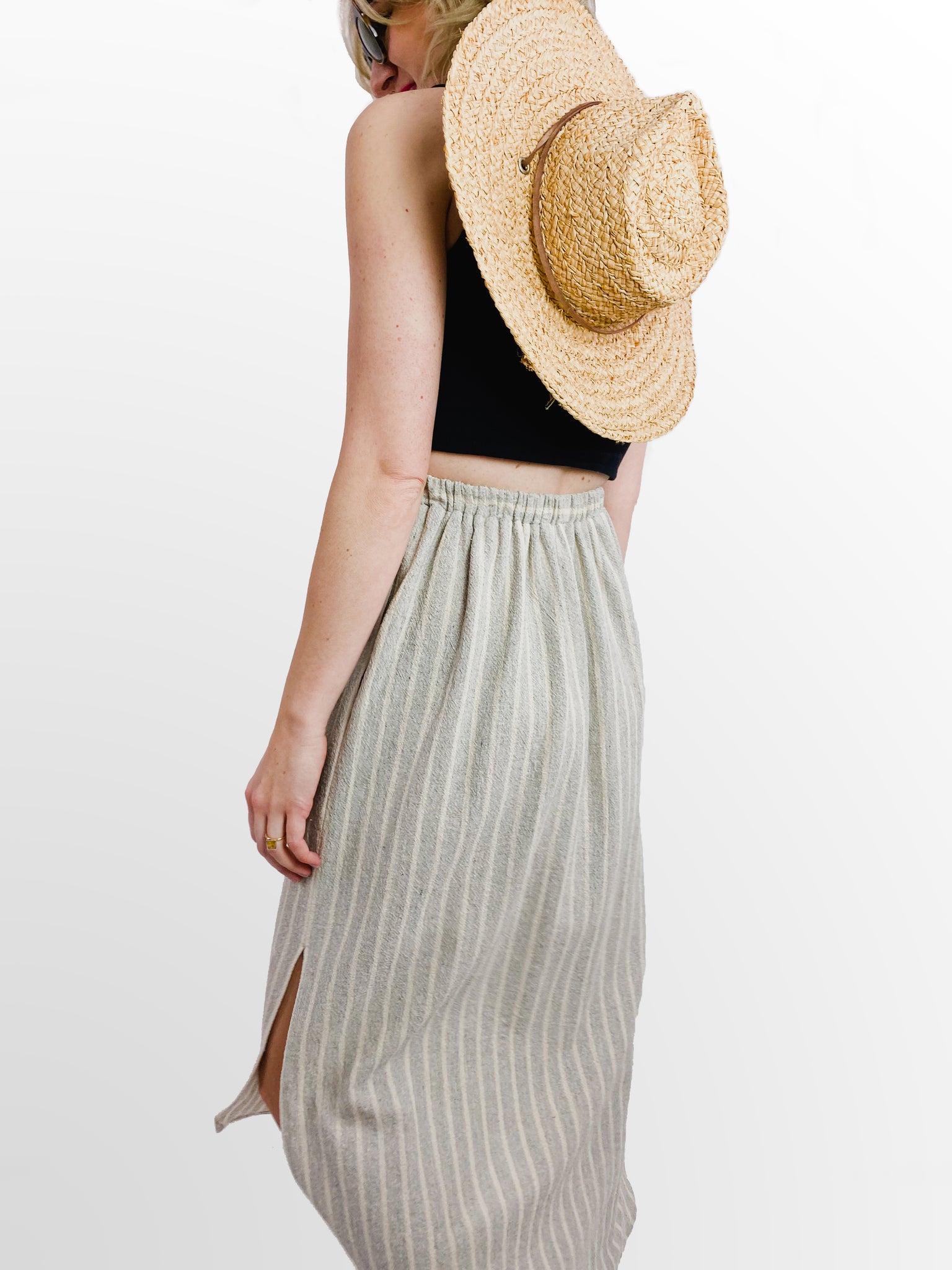 Bangladesh Drop Hem Midi - Midi + 2"