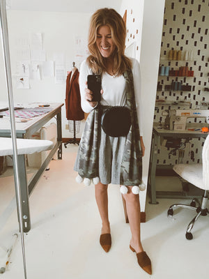 Bangladesh Split Skirt - Short Knee