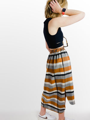 Wool Drop Hem - Midi