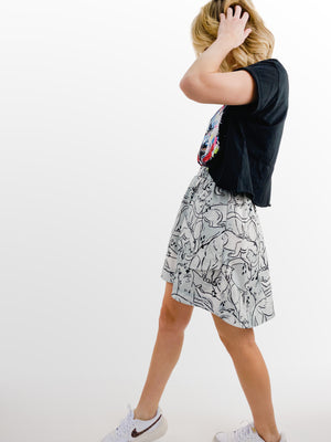 Drop Hem - Long Mini