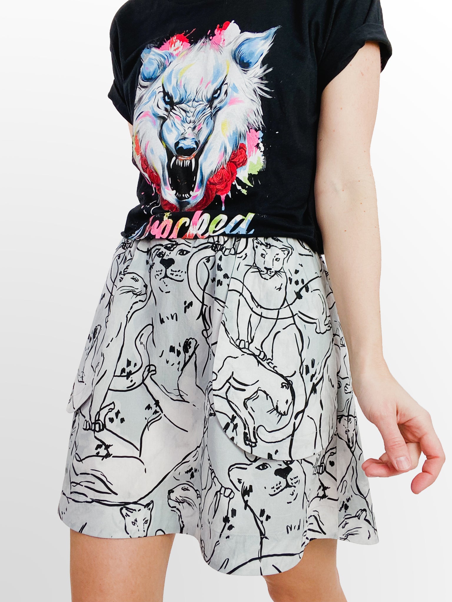 Drop Hem - Long Mini