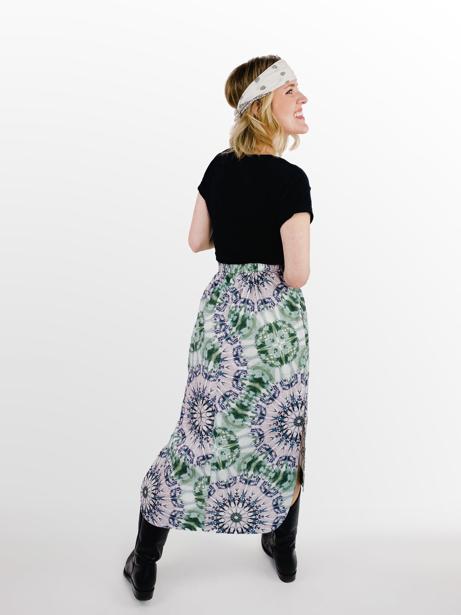 Poplin Drop Hem - Midi + 2"