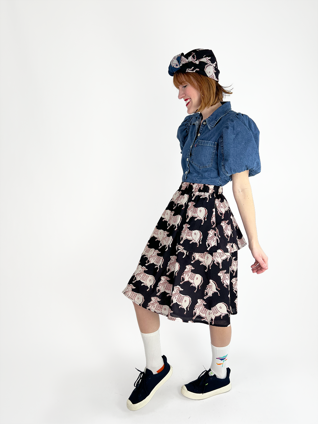 Mallary Skirt - Short Midi
