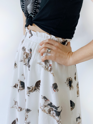 Lined Italian Midi - Midi