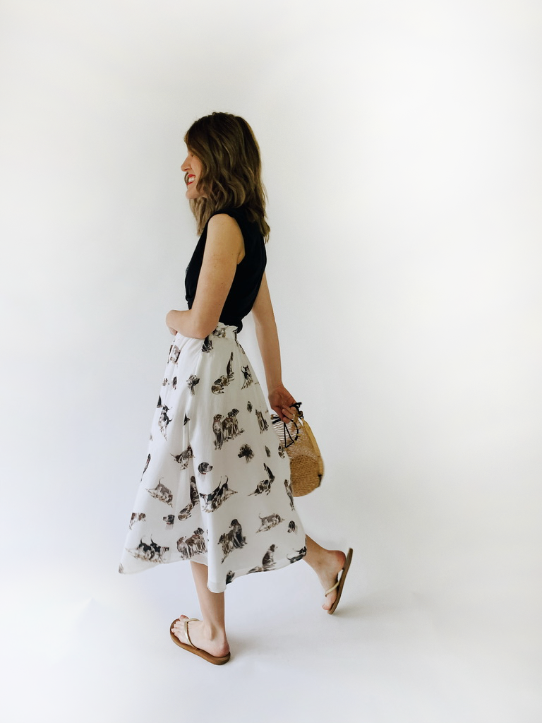 Lined Italian Midi - Midi