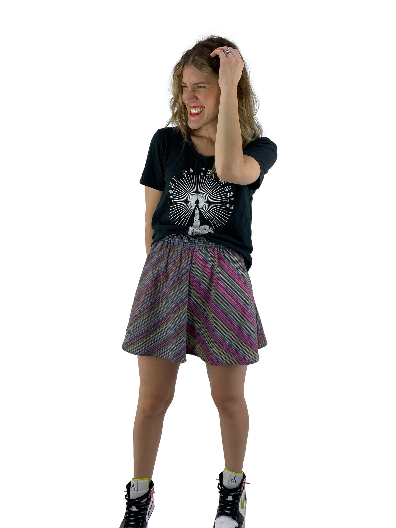 Bangladesh Bias Stripe - Short Mini
