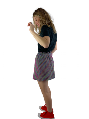 Bangladesh Bias Stripe - Short Mini