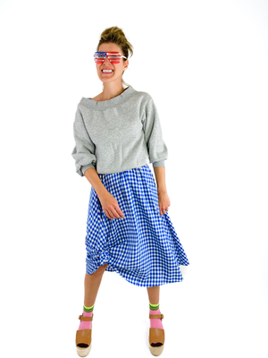 Blue Italian Midi - Midi