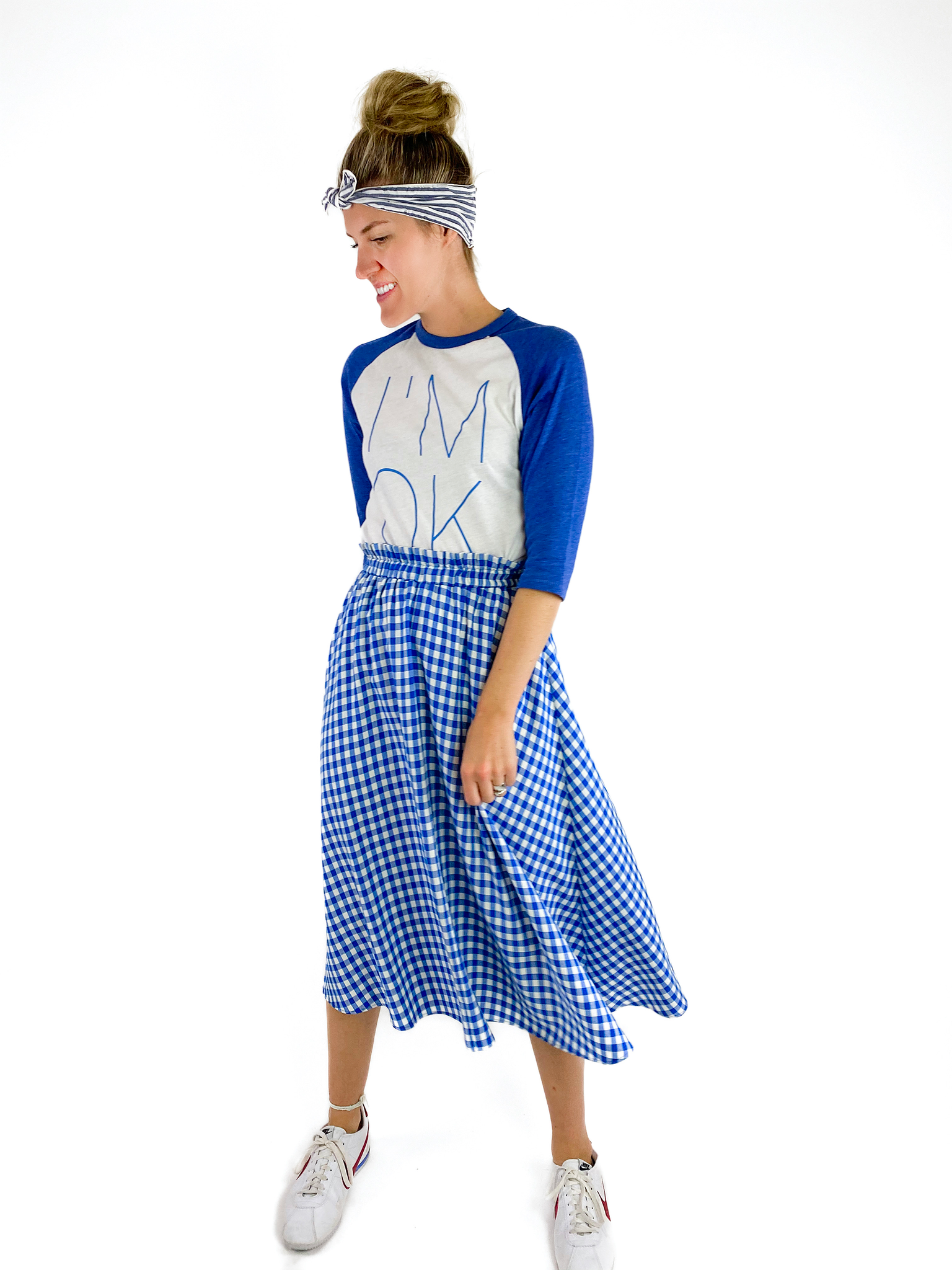Blue Italian Midi - Midi
