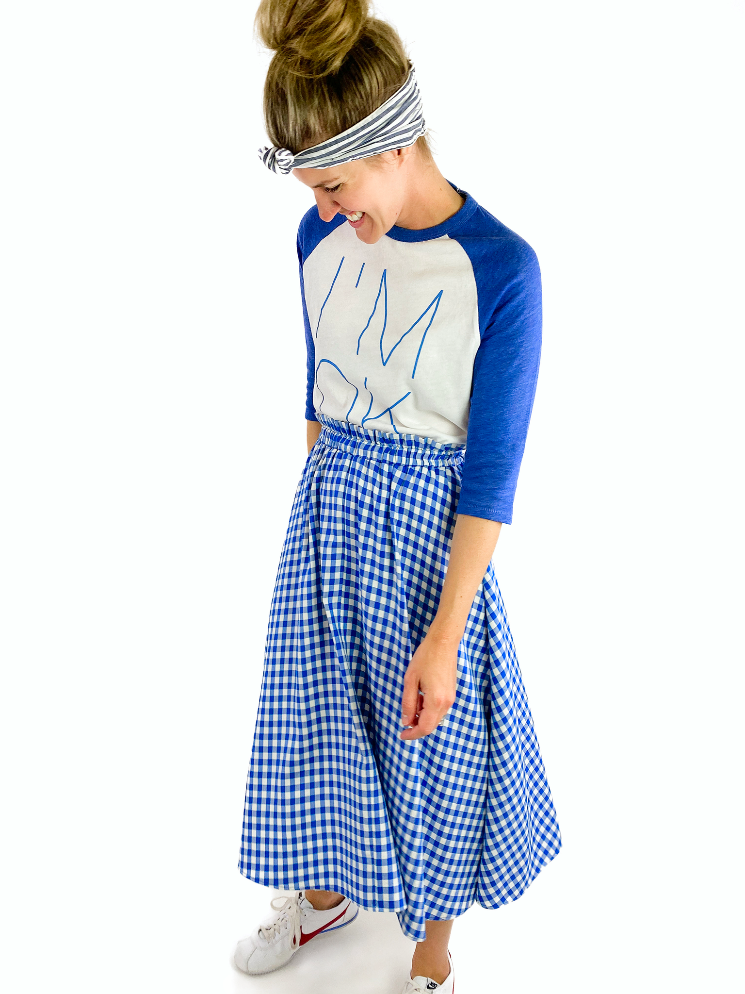 Blue Italian Midi - Midi