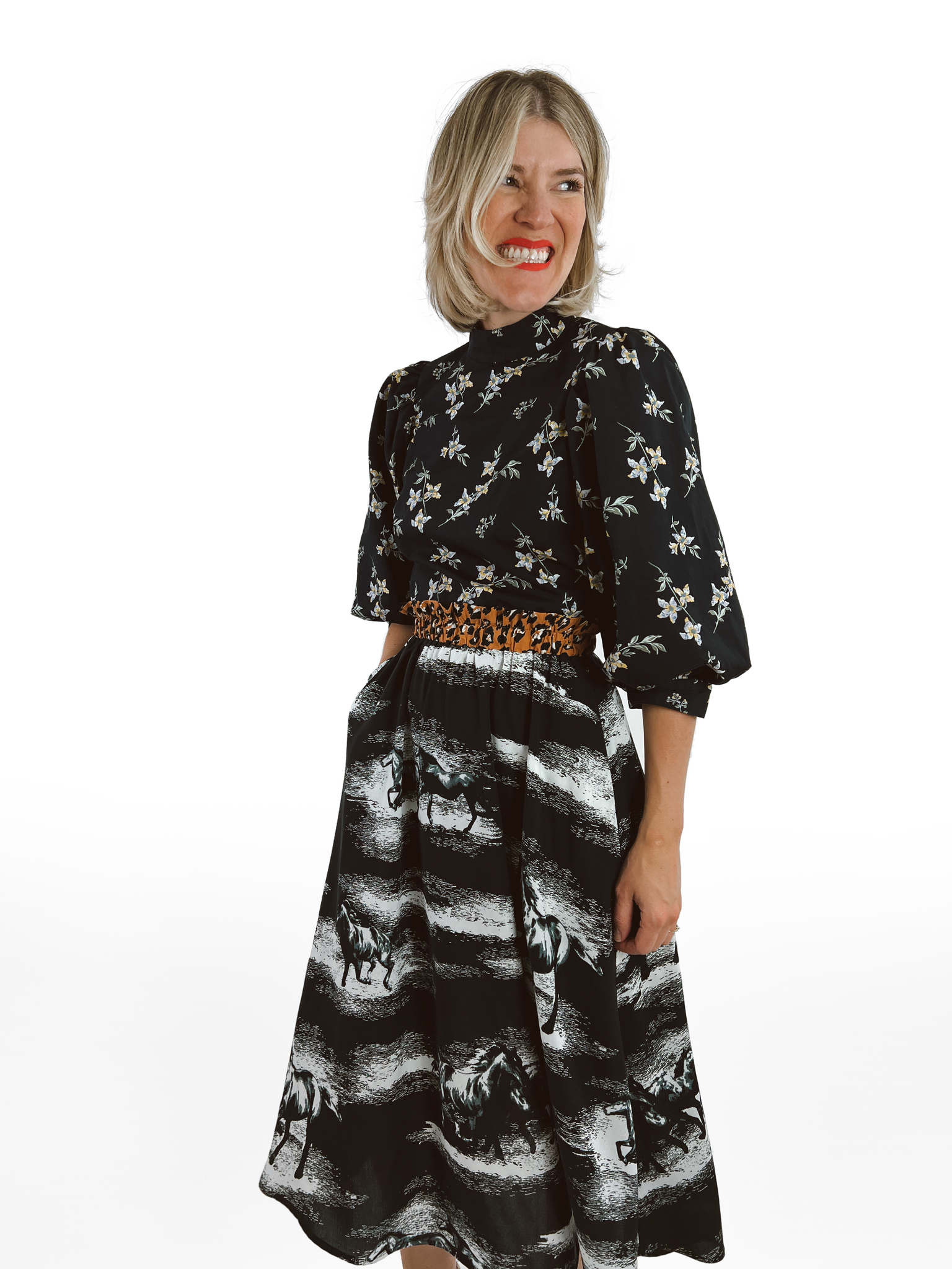 Cowboy Skirt - Midi + 2"