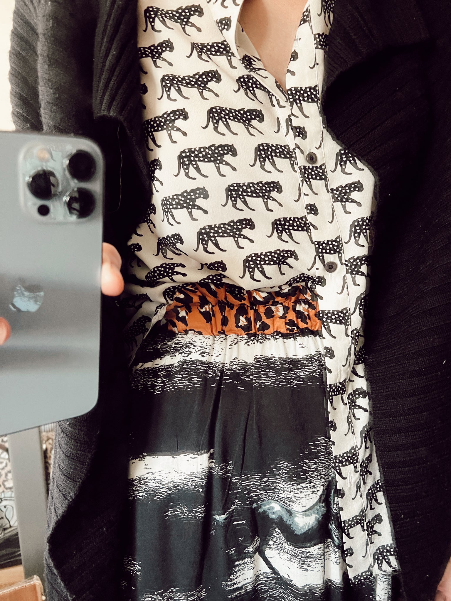 Cowboy Skirt - Midi + 2"