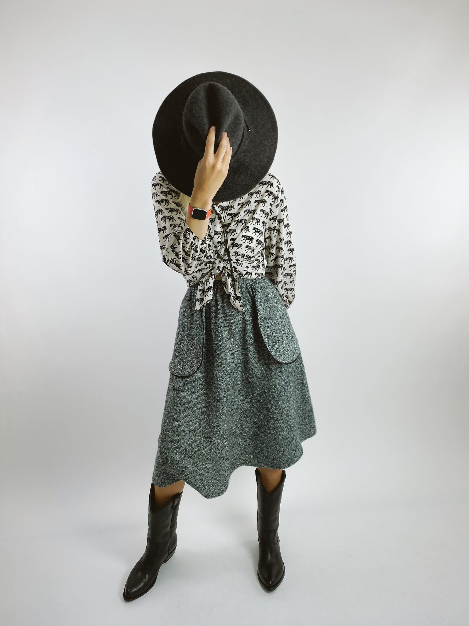 Pocket Skirt - Midi