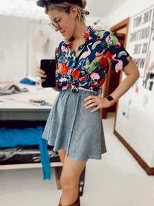 Bangladesh Gathered Skirt