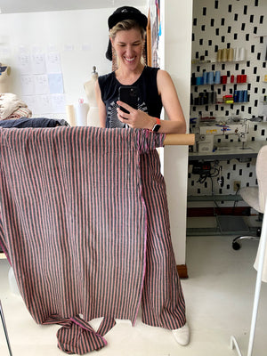 Striped Skirt - Midi