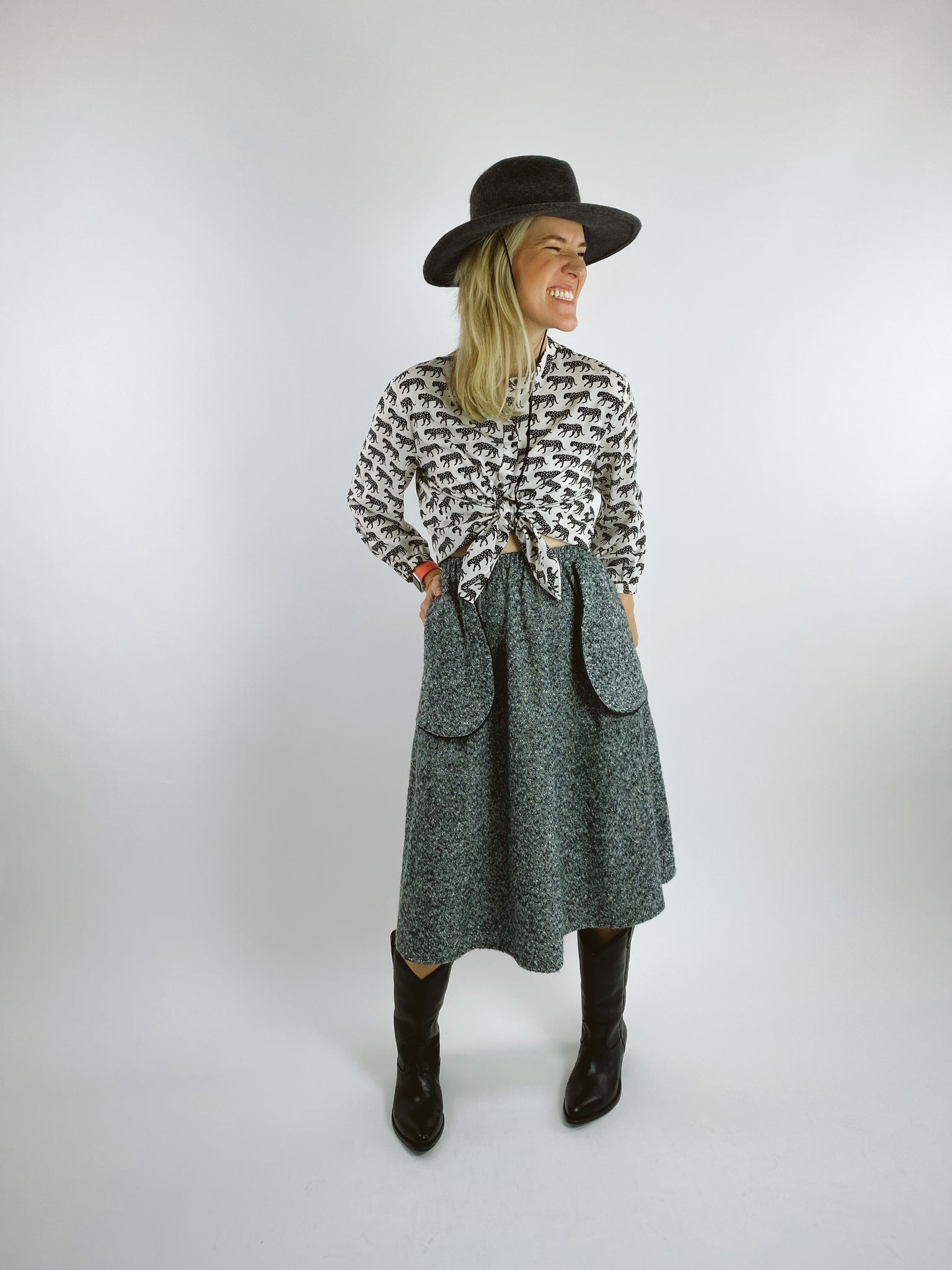 Pocket Skirt - Midi
